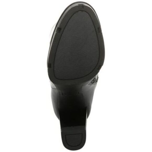 BAR III Womens Black Stretch Giana Round Toe Block Heel Heeled Boots 7.5 M - Picture 4 of 4